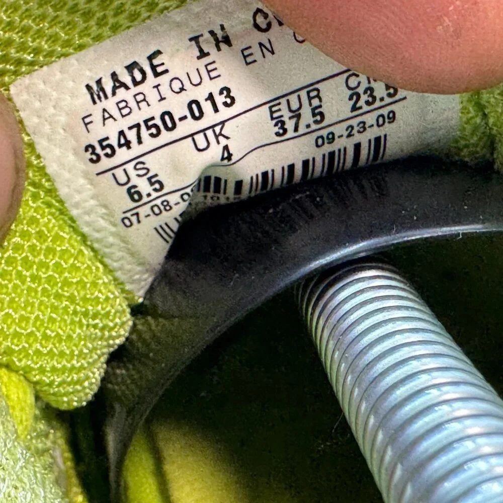 Nike size air